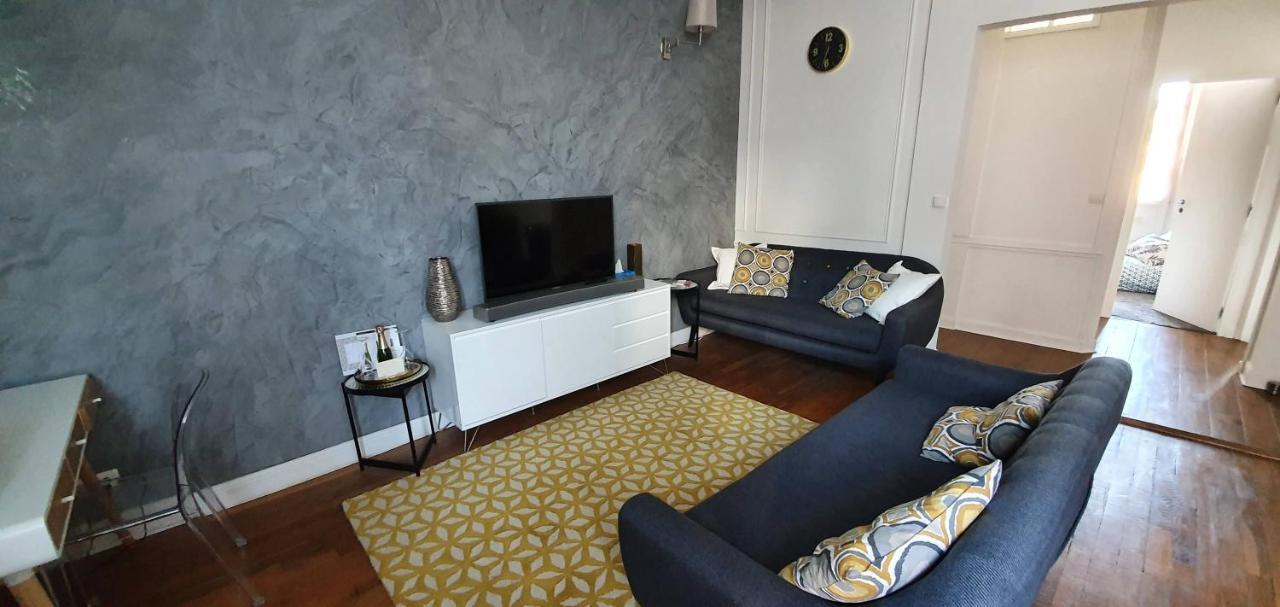 Appartement L'Ecu : un Haussmannien accueillant! à Reims Extérieur photo